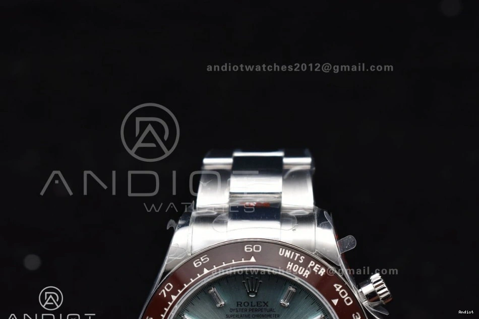 SH4131 Marker Dial Edition QF Braclet Best Blue Crystal 1:1 on Ice YG V5 126506 Daytona SS 0310